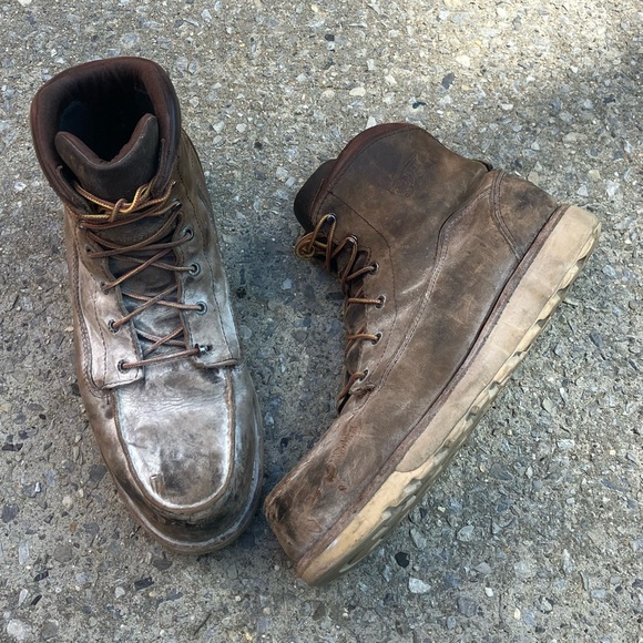 Red Wing Traction Tred Lite Work Boots Mens Size 13 D Brown Waterproof - Picture 2 of 16